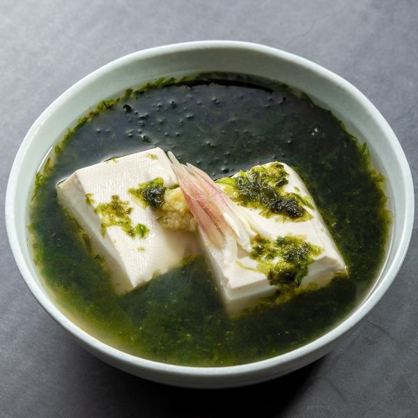 [Healthy and mild-tasting] Sea-scented raw nori tofu