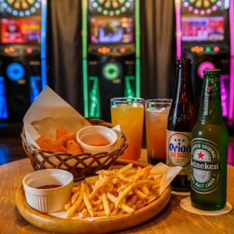 【월~목 한정】2차회 코스! 90분 음료 무제한!