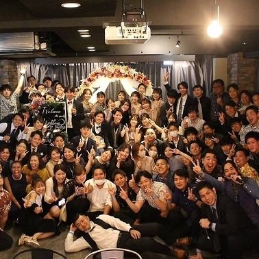 結婚式二次会や同窓会にピッタリ♪二次会コース多数ご用意！