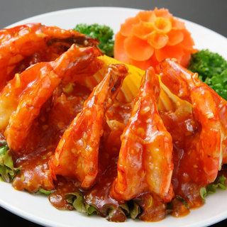 [Shrimp course] 10 dishes total, 2000 yen per person