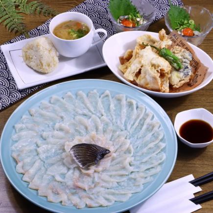 河豚的奢华使用...大分名产河豚“极限套餐”8,000日元⇒7,000日元
