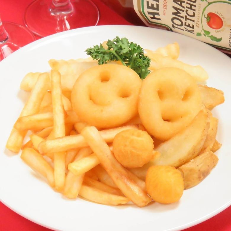 French fries platter