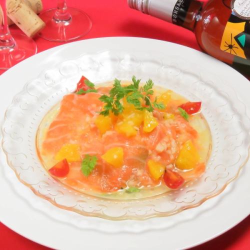 Fresh fish carpaccio