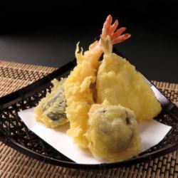 天ぷら盛り合わせ5種