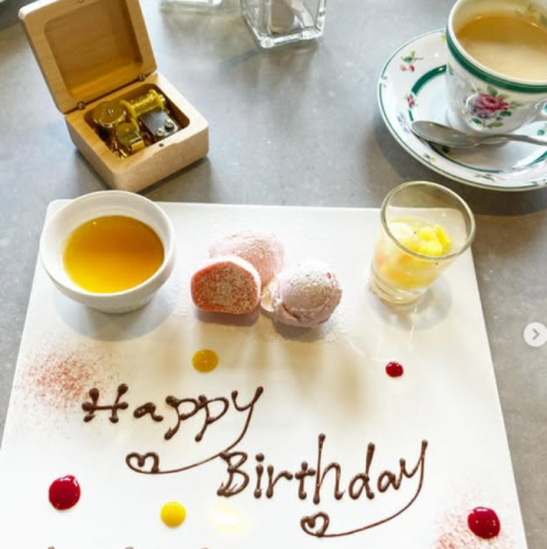 アニバーサリープレートもご用意いたします。