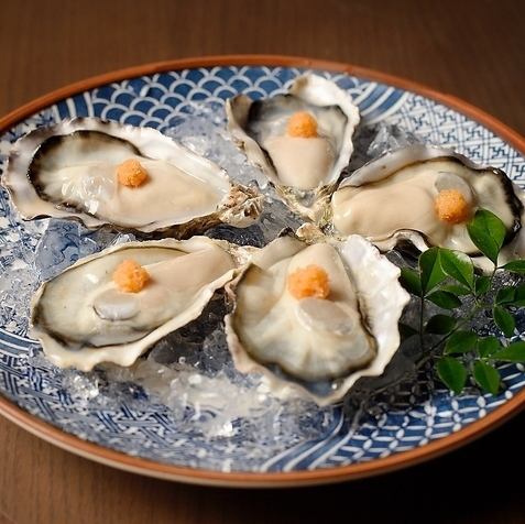 生牡蠣ポン酢 門司産 5個