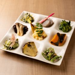 旬のおばんざい盛り