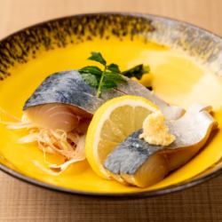 自家製きずし(土佐酢で)