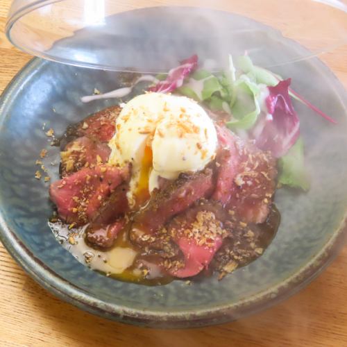 天国のローストビーフ～ウフマヨポテトサラダと～