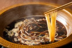 Inaniwa udon for hot pot (Japan's three major udon)