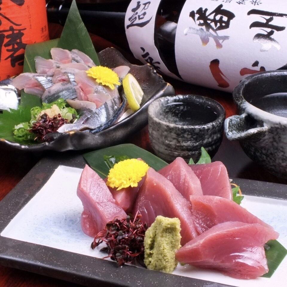 A popular shop that sticks to seasonal ingredients.Enjoy abundant sake with seasonal fresh fish sashimi ◎