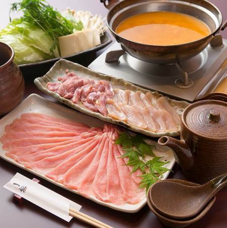 Himeji gourmet pork "pink sigh" shabu-shabu