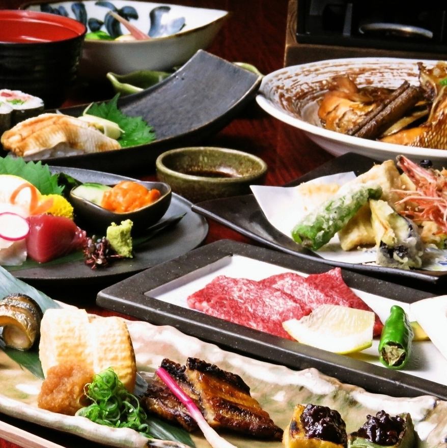 It boasts fresh fish caught in season, mainly in Setouchi.Enjoy seasonal fish!