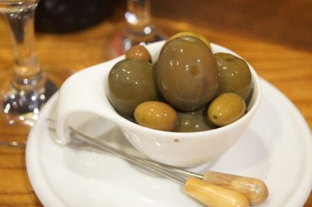 Really delicious olive platter
