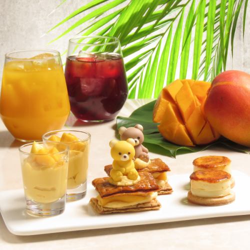 ◆◇Summer afternoon tea using summer fruits◇◆2 people or more/14:00-16:00♪Reservation required♪