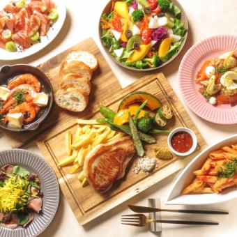 ☆★STANDARD PLAN★☆ 7 dishes ◎ 2 hours all-you-can-drink included 6,000 yen