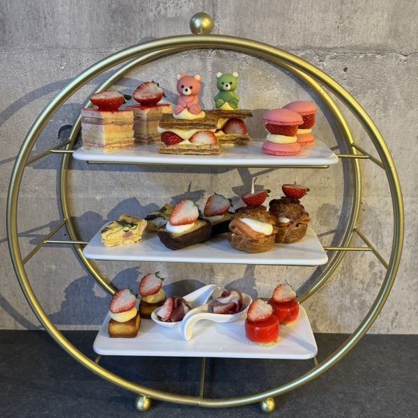 冬季限定◇◆苺のアフタヌーンティー◆◇