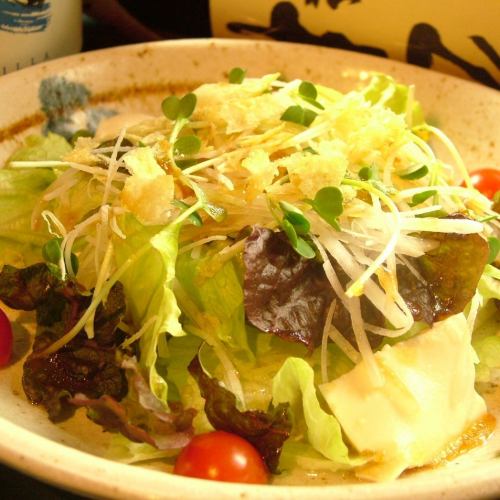 真鯛のおさしみサラダ
