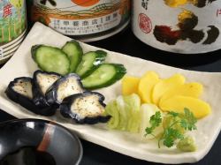 お漬け物盛り合わせ