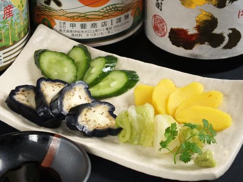 お漬け物盛り合わせ