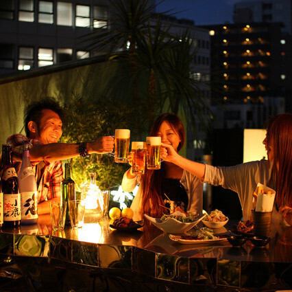 [We also have a beer garden, a summer tradition] We have terrace seats perfect for this season◎