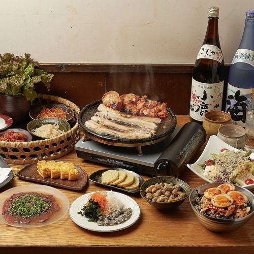 [Samgyeopsal and grilled offal courses also available]