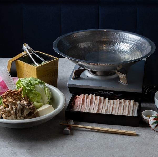 『帝』和牛と黒豚 つゆしゃぶ会食コース【全10品】