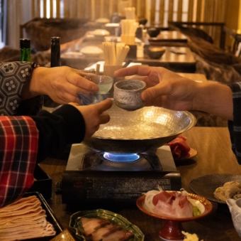 【冬季限定】会社帰りや仲間内でのご宴会にも最適です！こたつ×お鍋をお楽しみください◎