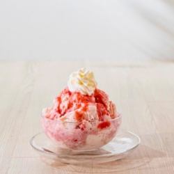 ずーっと美味しい！最後まで楽しめる贅沢なかき氷