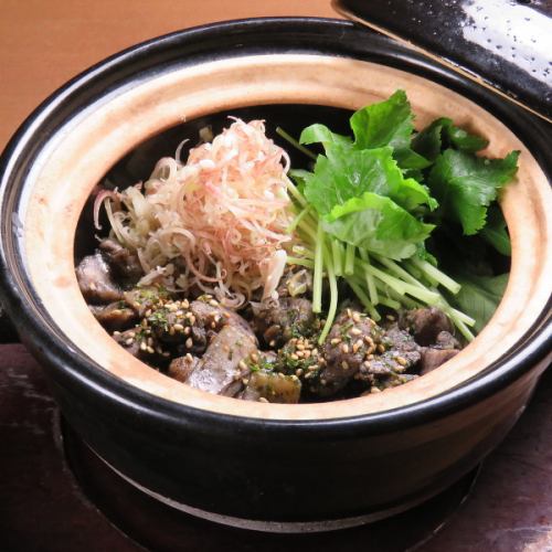 Satsuma chicken clay pot rice