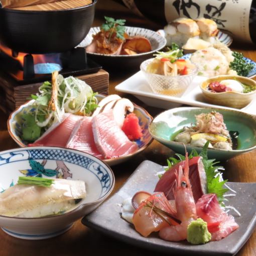 【1,2月】のどぐろ蒸し寿司付!お刺身と鰤しゃぶを堪能!2時間飲み放題付きコース〈全8品〉