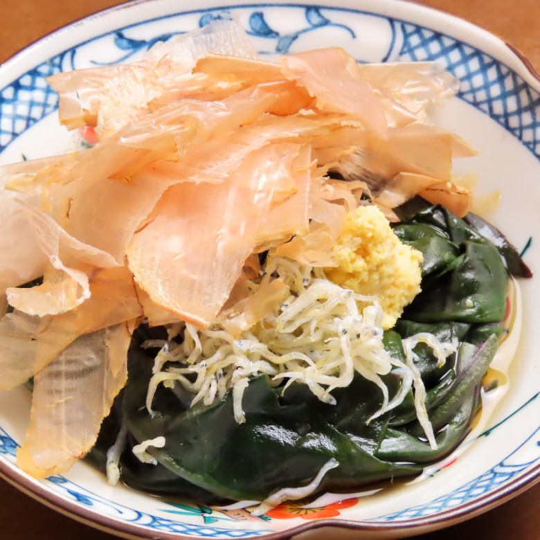 金時草お浸し