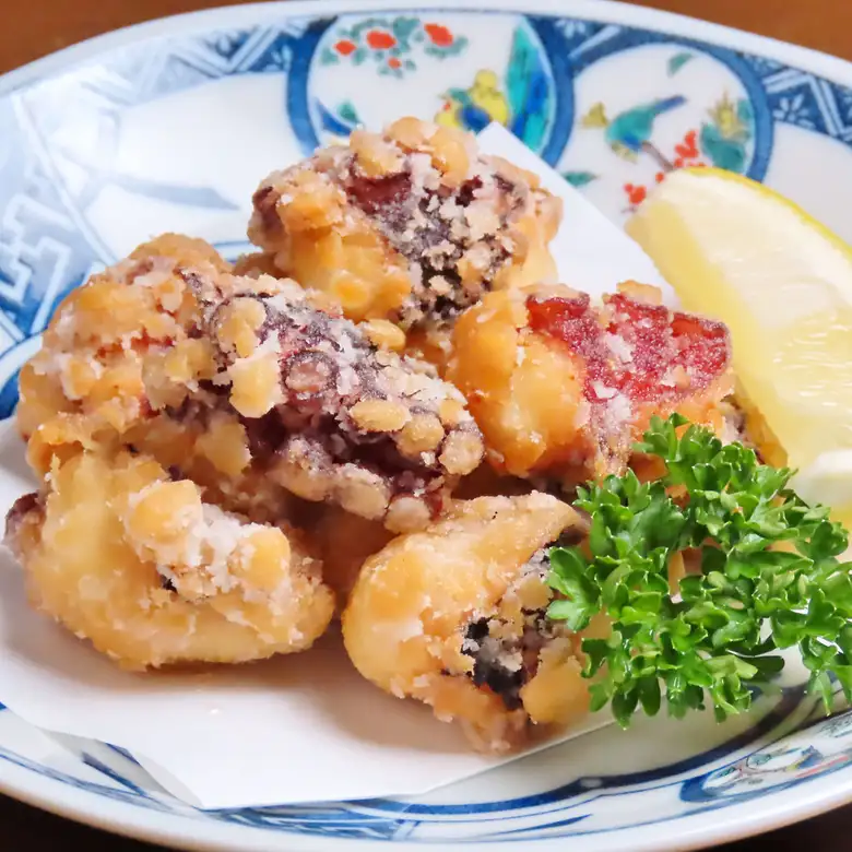 Deep-fried Noto rock octopus