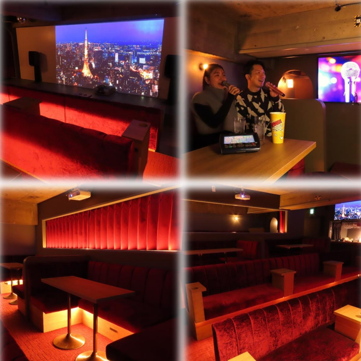 Equipped with a large screen and excellent acoustics, this theater-style music bar has it all.Karaoke available♪ Open until late at night