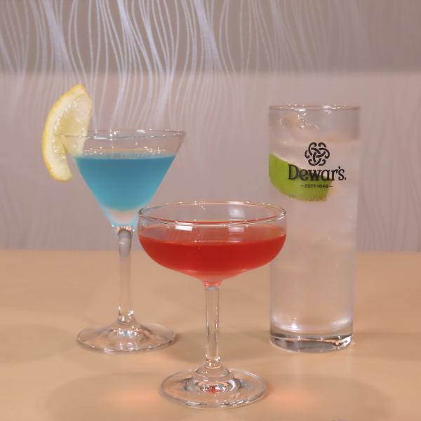 カクテルなんでもお作りいたします