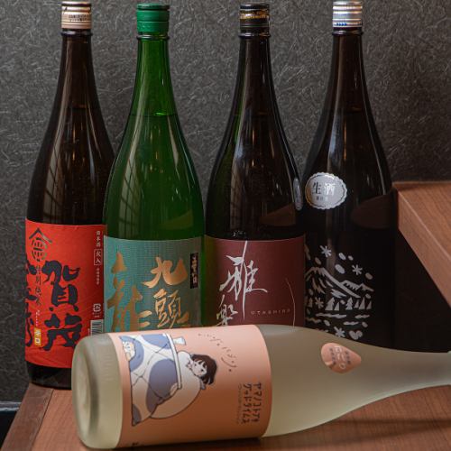 ≪毎月新酒入荷≫料理を引き立てる日本酒を提案いたします◆各種600円(税込)～