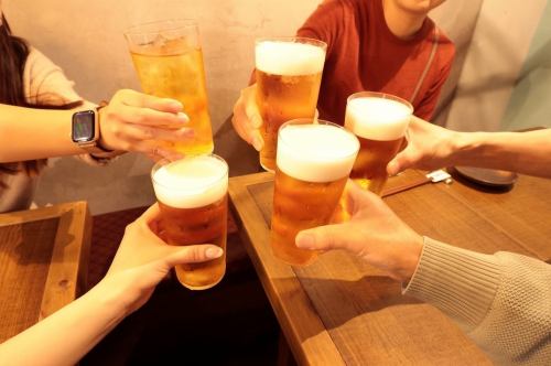 少人数のワイワイ飲みから大人数の団体宴会まで様々なシーンでご利用いただけます！