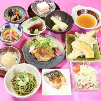 (昼)【ワンドリンク付き】HP限定~紅玄(こうげん)コース/女子会コース~3,300円(税込)