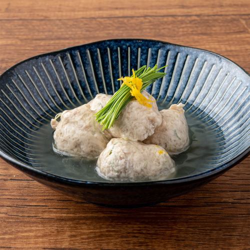 鸡肉鱼丸～梅子柚子豆沙～（5粒）