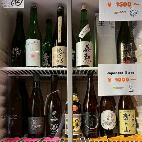 日本酒（グラス・ハイクラス・ボトル）