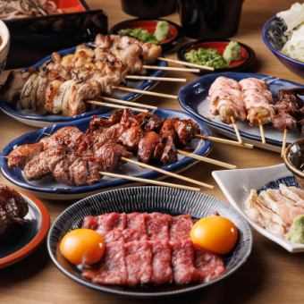 新鮮肉刺しの贅沢飲み放題120分コース