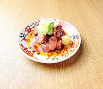 若鳥のレバ刺し