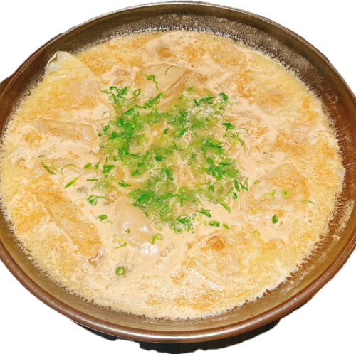 炊き餃子四個
