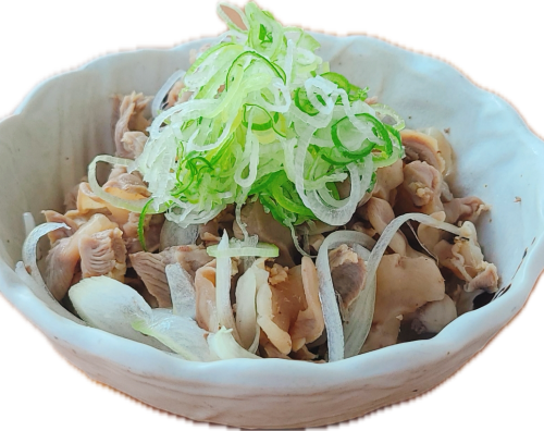 鶏酢もつ