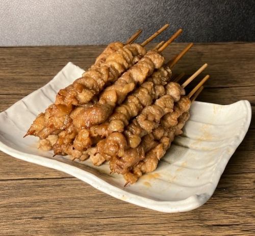 ぐるぐる鶏皮