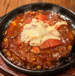 トマトカレーチーズ豚玉