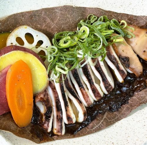 真いかのしょう油こうじ ほおば焼き