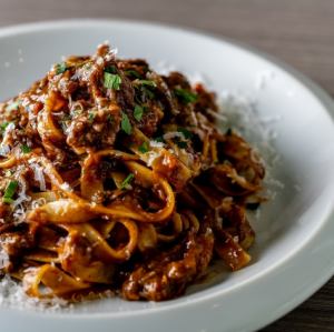 쇠고기 쇠고기 라구 탈리아 텔레