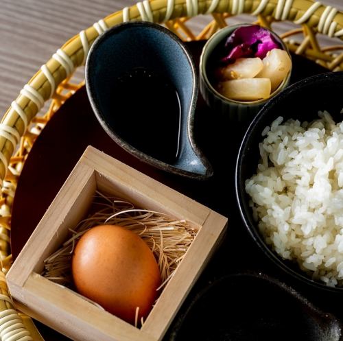 京都産濃紅たまごのTKG