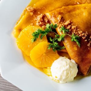 크레페 슈젯 소스 오랑주